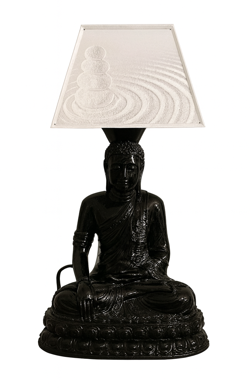 Lampa BUDDHA imprimată 3D din ABS și PETG